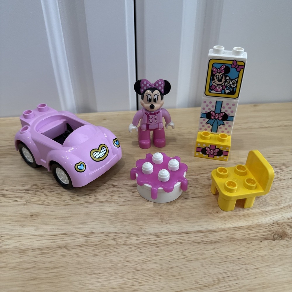 Lego Duplo Minnie Mouse Birthday Party 10873 Parts - InComplete